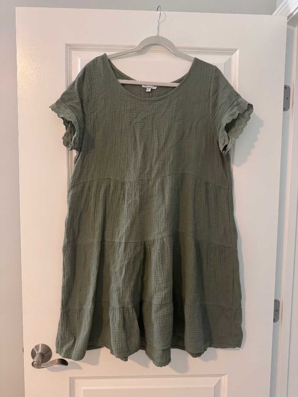 Cristina Vergani Tiered Mini Dress